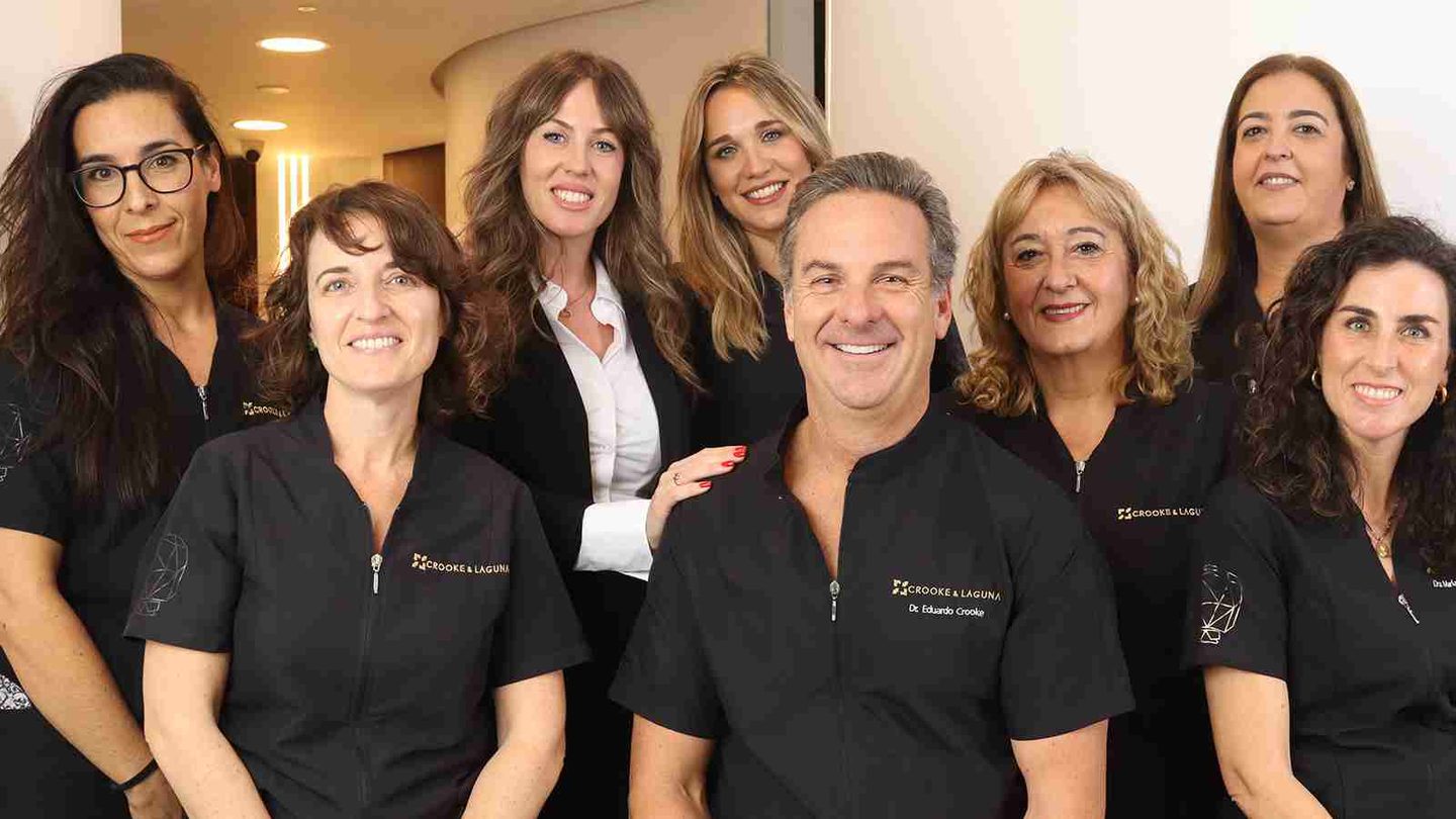 Equipo de la clínica dental Crooke & Laguna en Churriana