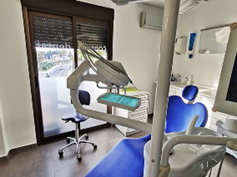 Gabinete de tratamiento de la clínica de Churriana